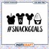 Mickey Mouse Snack Goals SVG for Fun Treat Designs 1 Mickey Mouse Snack Goals SVG for Fun Treat Designs