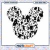 Mickey Mouse Silhouette Disney Characters SVG Download
