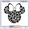 Mickey Mouse Head Bow SVG Cute Design for Crafts 2 Mickey Mouse Head Bow SVG Cute Design for Crafts
