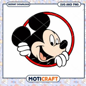 Mickey Mouse Fun SVG Design for Instant Downloading