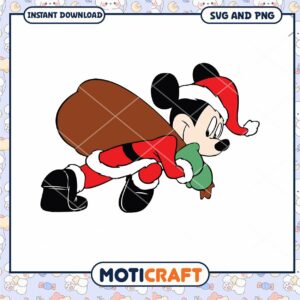 Mickey Mouse Christmas SVG Bundle for Holiday Crafts Mickey Mouse Christmas SVG Bundle for Holiday Crafts