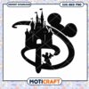 Mickey Mouse Castle SVG for Crafting and Design Use