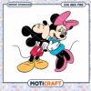 Mickey and Minnie Love SVG Clipart for Instant Download