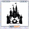 Mickey and Castle Heart SVG Instant Download Design