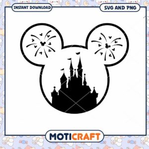 Magical Castle with Fireworks SVG Filename Download Magical Castle with Fireworks SVG Filename Download