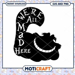 Mad Hatter Inspired SVG Design for Creative Projects