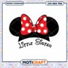 Little Sister Minnie Mouse Bow SVG Graphic Download 1 Little Sister Minnie Mouse Bow SVG Graphic Download