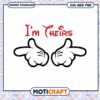 I'm Theirs Fun SVG Graphic for Instant Download 1 I'm Theirs Fun SVG Graphic for Instant Download