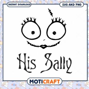 His Sally SVG Download for Crafting and Design Lovers His Sally SVG Download for Crafting and Design Lovers