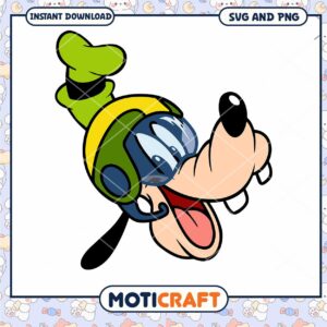 Goofy Cartoon Character Clipart for SVG and PNG Files Goofy Cartoon Character Clipart for SVG and PNG Files