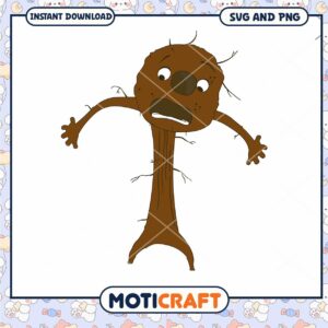 Funny Scarecrow SVG Clipart for Craft Projects Download
