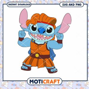 Fun Hercules Inspired Stitch SVG and PNG Download Fun Hercules Inspired Stitch SVG and PNG Download
