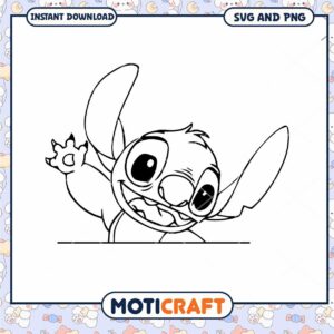 Fun Cartoon Character Illustration SVG for Instant Download