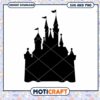 Fairytale Castle Silhouette SVG for Creative Projects