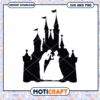 Fairytale Castle and Couple Wedding SVG Cut File 1 Fairytale Castle and Couple Wedding SVG Cut File