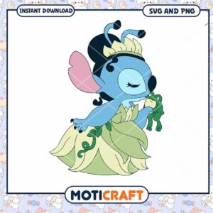 Enchanting Fairy SVG Design with Frog Character Art
