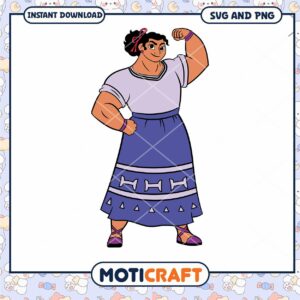 Empowered Woman Character SVG Instant Download Files
