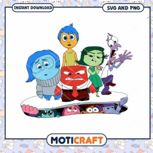 Emotional Characters SVG File for Creative Projects Emotional Characters SVG File for Creative Projects