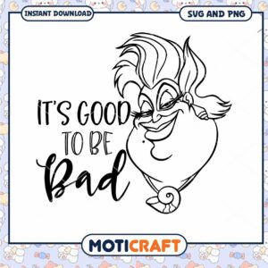 Embrace the Villain Life Good to Be Bad SVG Design Embrace the Villain Life Good to Be Bad SVG Design
