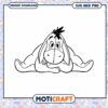 Eeyore SVG Clipart for Crafting and DIY Projects Download