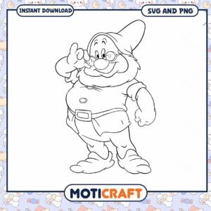 Download Colorful Dwarf Character SVG and PNG Files