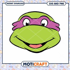 Donatello Ninja Turtle SVG Download for Fun Crafts