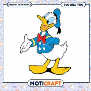 Donald Duck Classic Cartoon Character SVG Download