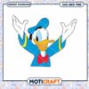 Donald Duck Cheerful SVG and PNG Instant Download Files