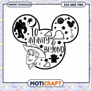 Disney Toy Story Infinity SVG Design for Crafting Fun