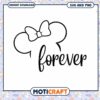 Disney Mouse Forever SVG Design Instant Download Files