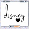 Disney Love SVG Design for Creative Crafts Download