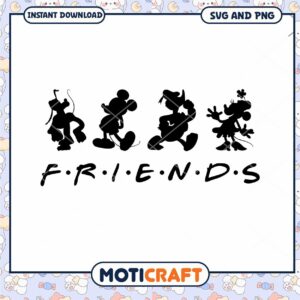Disney Friends SVG Design for Creative Projects Download