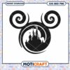 Disney Castle SVG Design with Mickey Ears Downloadable 1 Disney Castle SVG Design with Mickey Ears Downloadable