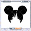 Disney Castle Mickey Mouse SVG Cut File Downloadable Art