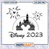 Disney Castle Fireworks SVG Download for 2023 Celebration