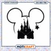 Disney Castle Mickey Mouse SVG Instant Download Design 2 Disney Castle Mickey Mouse SVG Instant Download Design