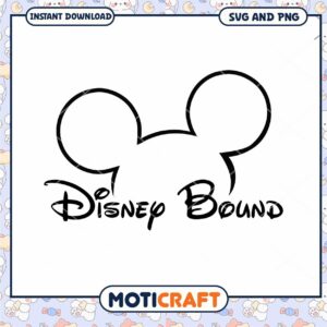 Disney Bound Design SVG for Fun Crafting Projects