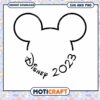 Disney 2023 Mouse Ears SVG Cut File for Crafting Projects 2 Disney 2023 Mouse Ears SVG Cut File for Crafting Projects