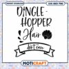 Dingle Hopper Hair Design SVG Instant Download Clipart 2 Dingle Hopper Hair Design SVG Instant Download Clipart