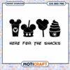 Delicious Snack Icons SVG for Fun Crafts and Designs
