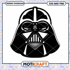 Darth Vader SVG Design for Crafting and DIY Projects