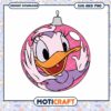 Daisy Duck Christmas Ornament SVG Instant Download File