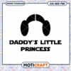 Daddy's Little Princess SVG Cute Design for Children