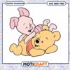 Cute Piglet and Pooh Bear SVG Download for Kids Fun