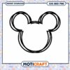 Cute Mouse Head Outline SVG Download for Craft Projects 2 Cute Mouse Head Outline SVG Download for Craft Projects