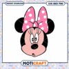 Cute Minnie Mouse SVG Design for Crafts and Projects