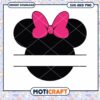 Cute Minnie Mouse SVG Design for Crafting and DIY Projects