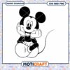 Cute Mickey Mouse Illustration SVG Instant Download File 1 Cute Mickey Mouse Illustration SVG Instant Download File