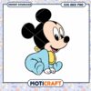 Cute Mickey Mouse Baby SVG Download for Crafts Fun 2 Cute Mickey Mouse Baby SVG Download for Crafts Fun