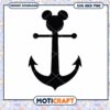 Cute Mickey Mouse Anchor SVG Design for Downloads 2 Cute Mickey Mouse Anchor SVG Design for Downloads